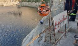 نجات فرد مصدوم در سد اخند توسط آتش&zwnj;نشانان سازمان منطقه ویژه پارس
