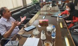 دیدار رایزن بازرگانی سفارت بلژیک با مدیرعامل منطقه ویژه پارس