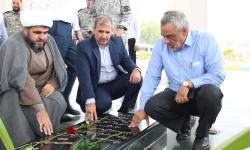 تجدید میثاق مدیر عامل شرکت ملی نفت ایران با آرمان&zwnj;های شهدای ۸ سال دفاع مقدس
