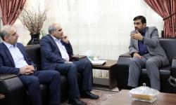 دیدار مدیر کل کمیته امداد امام خمینی(ره) استان بوشهر با مدیر عامل سازمان منطقه ویژه پارس