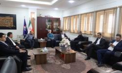 دیدار مدیرعامل پتروشیمی بوشهر با سرپرست سازمان منطقه ویژه پارس