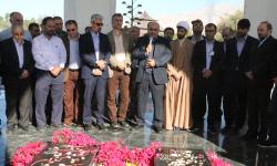 تجدید میثاق کارکنان صنعت نفت با مقام شامخ شهدا
