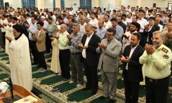 نماز عید فطر در مصلی شهر عسلویه برگزار شد