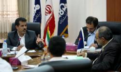 گزارش تصویری/ دیدار اعضای شوراهای بخش عسلویه با مدیر عامل سازمان منطقه ویژه اقتصادی انرژی پارس(2)