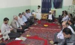 عید دیدنی مدیرعامل منطقه ویژه با امام جمعه دیر