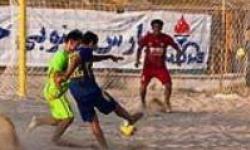دریانوردان پارس جنوبی به مرحله پلی آف لیگ برتر فوتبال ساحلی راه یافت+تصاویر