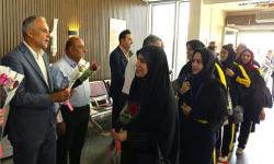 بانوان سازمان منطقه ویژه پارس با دست پُر از مسابقات ورزشی شرکت ملی نفت برگشتند