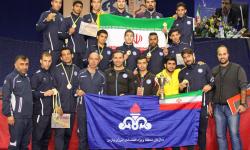 مدیر عامل سازمان منطقه ویژه پارس قهرمانی تیم ووشوی پارس جنوبی را تبریک گفت