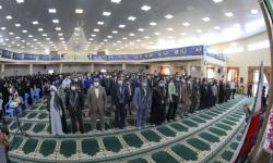 مراسم بزرگداشت سردار سلیمانی همراه با استقبال از شهید گمنام دفاع مقدس در عسلویه برگزار شد