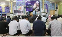 مراسم ارتحال آیت الله رفسنجانی در حسینیه زینب شهرستان عسلویه