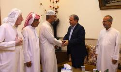 حضور مدیرعامل سازمان منطقه ویژه پارس در منزل شهید مدافع امنیت، احمد عبدالله زاده