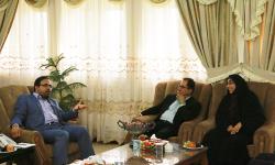 دیدار صمیمانه نماینده مردم دیر،کنگان،جم و عسلویه با مدیر عامل سازمان منطقه ویژه پارس