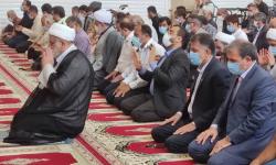 حضور مدیر عامل سازمان منطقه ویژه پارس در مراسم نماز جمعه شهر کنگان و مراسم سوگواری حضرت فاطمه زهرا (س)