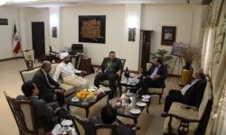 گزارش تصویری /دیدار مدیر کل بنیاد شهید و امور ایثارگران استان بوشهر با مدیر عامل سازمان منطقه ویژه پارس