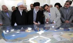 رهبر معظم انقلاب از طرح توسعه پارس جنوبی بازدید کردند