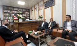 دیدار مدیرعامل سازمان منطقه ویژه پارس با رییس دادگستری و دادستان عمومی و انقلاب شهرستان عسلویه