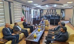 دیدار مدیر عامل سازمان منطقه ویژه پارس با رئیس کل دادگستری و بازرس کل استان بوشهر