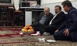 دیدار مدیر عامل سازمان منطقه ویژه پارس با خانواده های داغدار مرحومان پزشکی و نورآبادیان