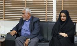 دیدار صمیمی فرزند و برادر شهید نادر مهدوی با مدیرعامل سازمان منطقه ویژه پارس