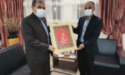 تقدیر رییس آموزش و پرورش عسلویه از مدیر عامل سازمان منطقه ویژه پارس