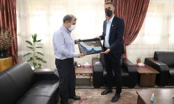 دیدار مدیر عامل سازمان منطقه ویژه پارس و رئیس هیئت ورزش&zwnj;های همگانی استان بوشهر