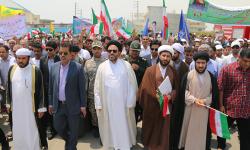 برگزاری راهپیمایی مراسم روز جهانی قدس در عسلویه