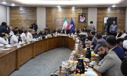 گزارش تصویری /نشست وزیر و مدیران ارشد صنعت نفت در سازمان منطقه ویژه اقتصادی انرژی پارس