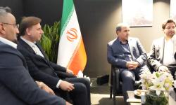 بازدید مشترک مدیرعامل سازمان منطقه ویژه پارس و استاندار بوشهر از نمایشگاه نفت