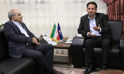 برگزاری نشست فرماندار تنگستان با مدیر عامل سازمان منطقه ویژه پارس