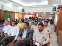 مراسم جشن بزرگ عید غدیر در بیمارستان توحید جم  برگزار شد