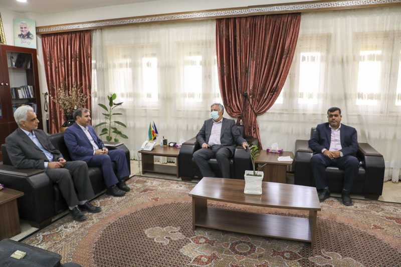 دیدار معاون املاک بانک ملی ایران با مدیرعامل سازمان منطقه ویژه پارس
