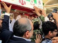 مراسم تشییع پیکر مطهر شهید عبدالسید عباس نصاری