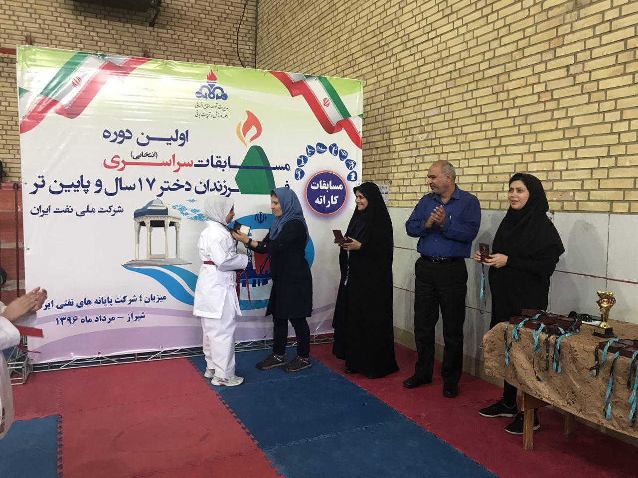 درخشش فرزندان کارکنان سازمان منطقه ویژه پارس در مسابقات زیر 17 سال شرکت ملی نفت ایران