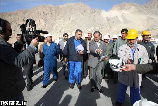 گزارش تصویری/ بازدید وزیر نفت از میدان گازی وراوی(1)