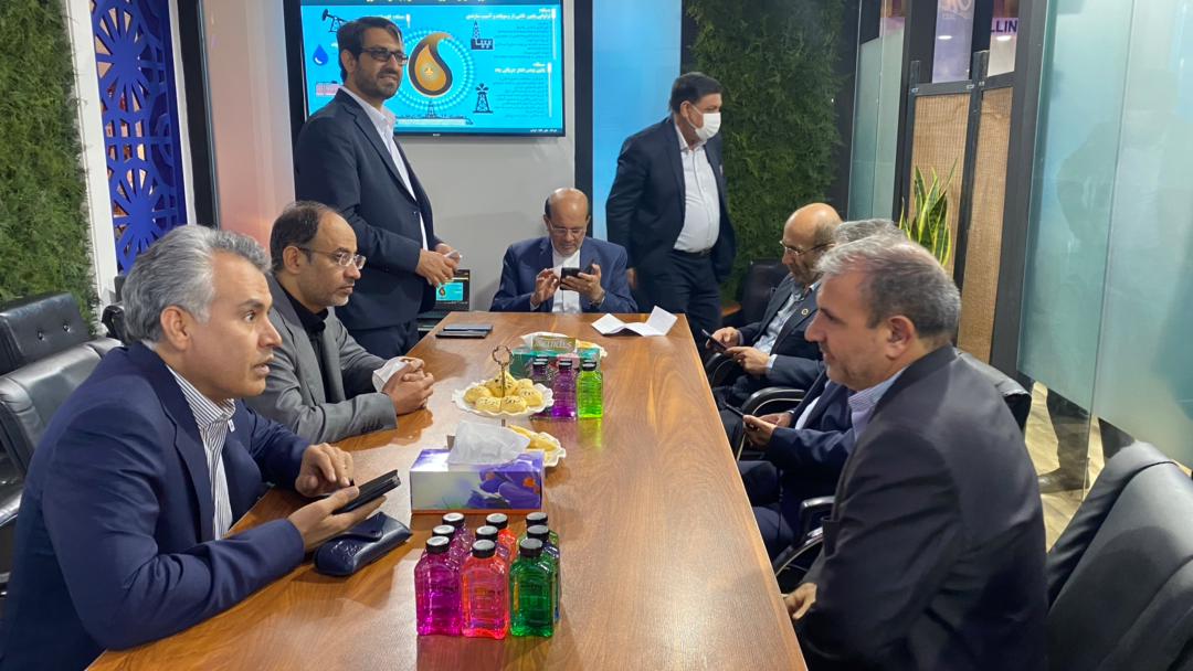 بازدید مدیر عامل سازمان منطقه ویژه پارس از بیست و هفتمین نمایشگاه نفت، گاز، پالایش و پتروشیمی
