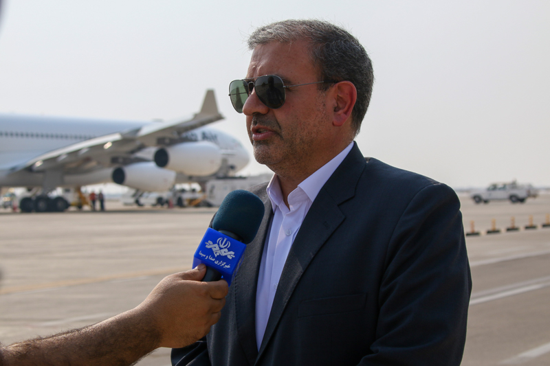افزایش ظرفیت انتقال مسافر فرودگاه خلیج فارس عسلویه با برقراری پرواز پهن پیکر Airbus ۳۴۰