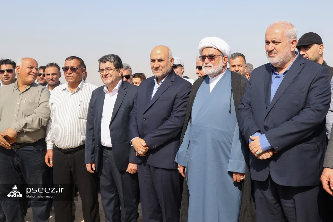 افتتاح و کلنگ زنی چند پروژه آب و برق در شهرستان های جنوبی استان بوشهر