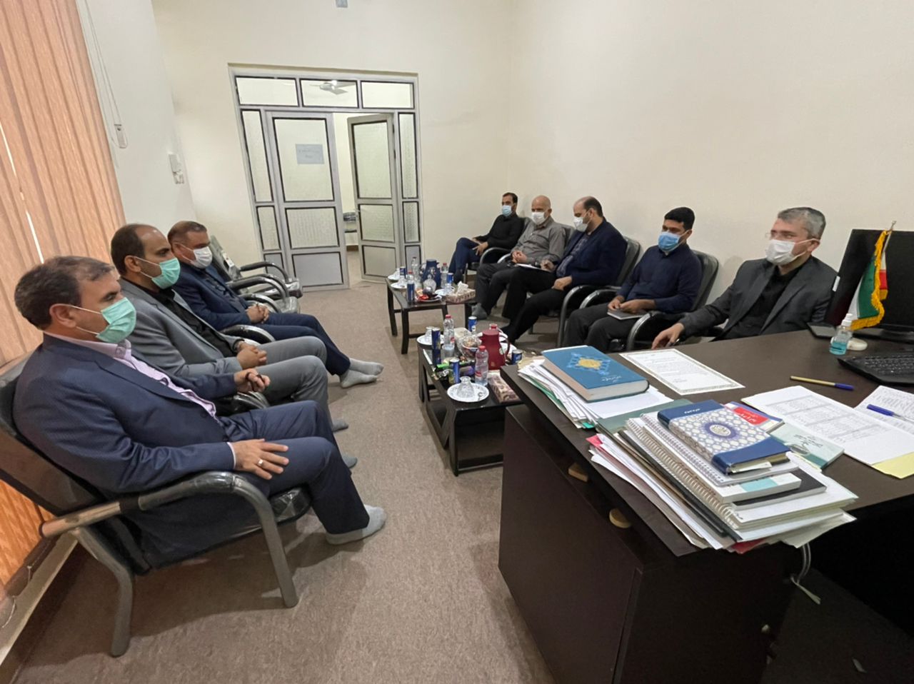 دیدار مدیر عامل سازمان منطقه ویژه پارس و نماینده دشتستان در مجلس شورای اسلامی
