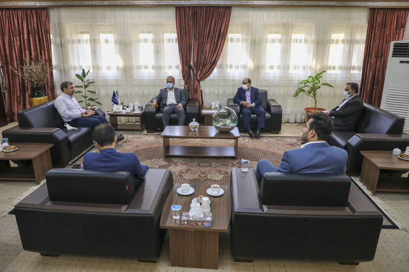 دیدار روسای شوراهای اسلامی شهرستان های عسلویه، جم، کنگان و دیر با مدیر عامل سازمان منطقه ویژه پارس