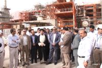 معاون رییس جمهور و وزیر نفت از پارس جنوبی بازدید کردند