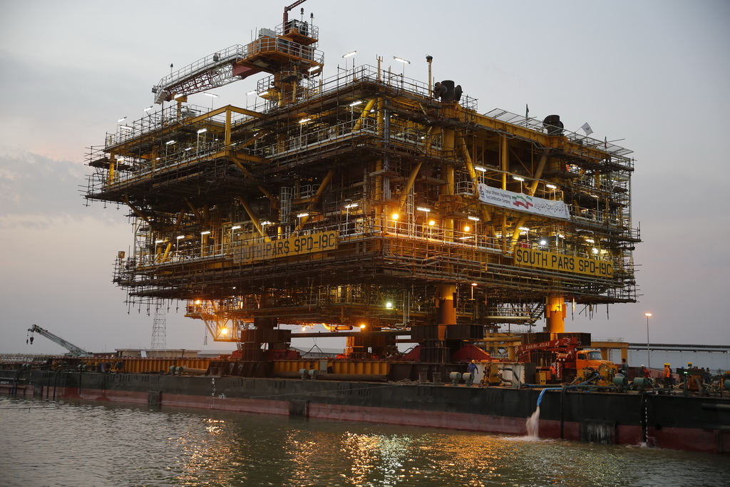 سکوی فاز 19 پارس جنوبی بارگیری شد