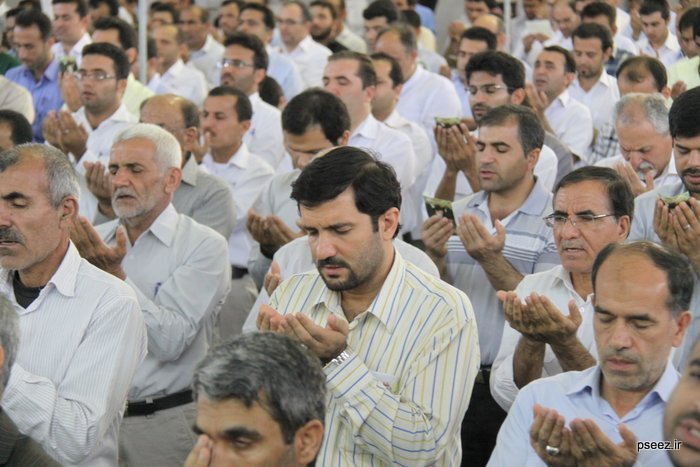 نماز عید سعید فطر در شهرستان عسلویه برگزار شد