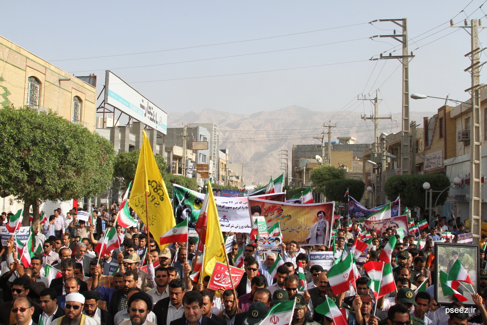 گزارش تصویری 1/برگزاری مراسم با شکوه یوم الله 22 بهمن در عسلویه