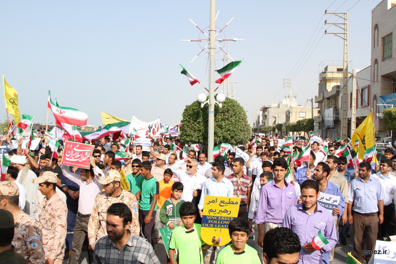 گزارش تصویری2/برگزاری مراسم باشکوه یوم الله 22 بهمن در عسلویه