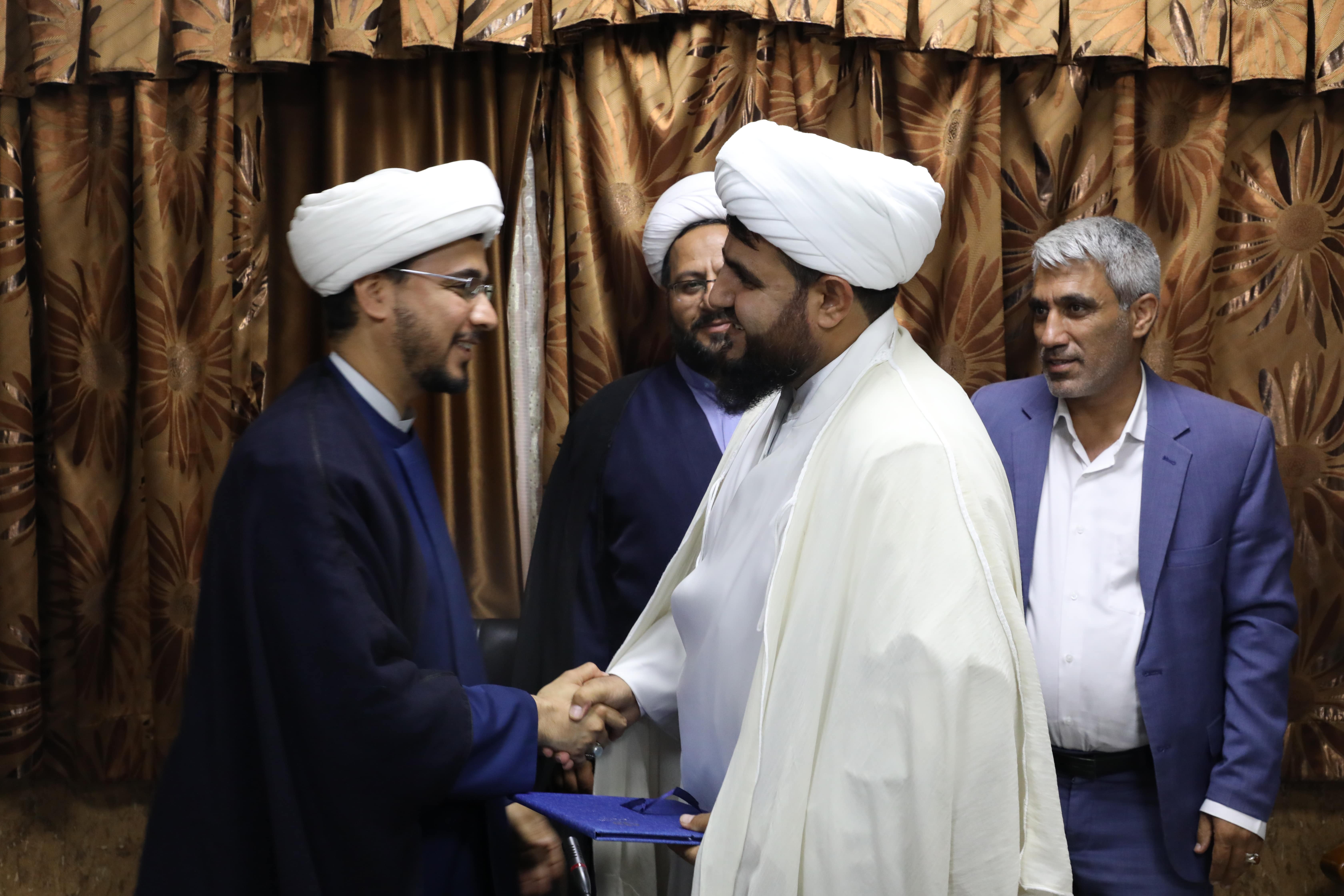 مراسم معارفه رییس جدید ستاد اقامه نماز سازمان منطقه ویژه پارس برگزار شد