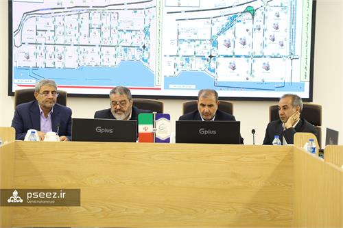 برگزاری جلسه کمیته پدافند غیرعامل پتروشیمی های عسلویه با حضور رییس سازمان پدافند غیرعامل کشور