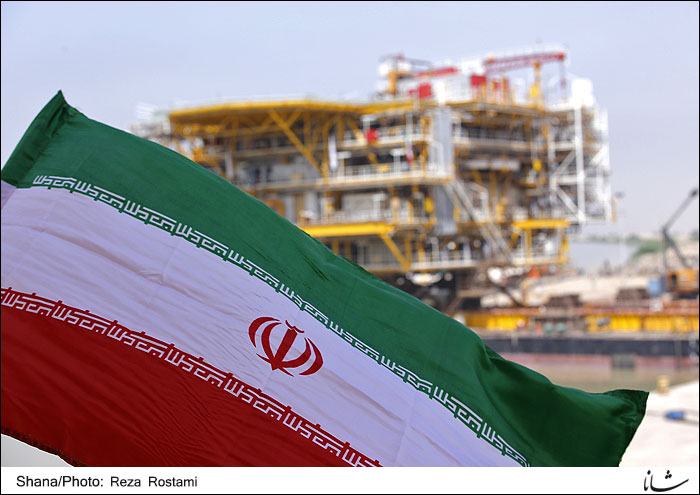 سکوی ١٧B پارس جنوبی بارگیری شد