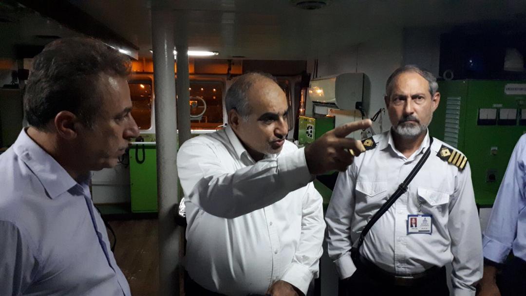 بررسی میدانی آمادگی حفاظت از تاسیسات بندری و صادراتی پارس جنوبی