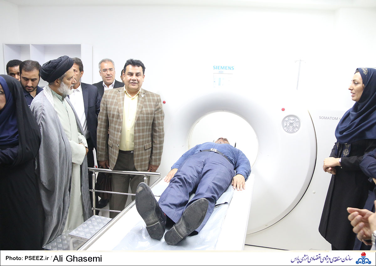 بخش سی تی اسکن بیمارستان عسلویه راه&zwnj;اندازی شد