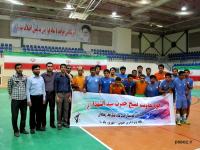 دیدار نهایی مسابقات فوتسال جام ماه مبارک رمضان برگزار شد